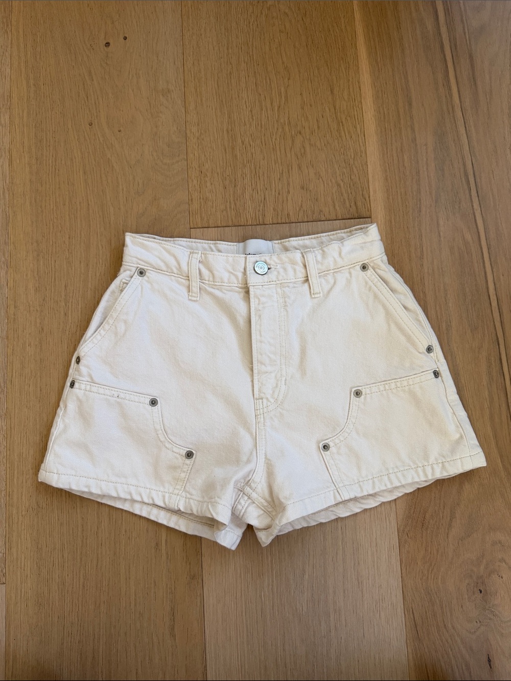 Reformation Blake High Rise Utility Shorts